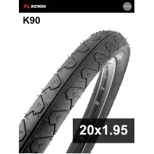 Покрышка велосипедная KENDA K90 20x1,95 (50-406), слик протектор Покрышка велосипедная KENDA K90 20x1,95 (50-406), слик протектор