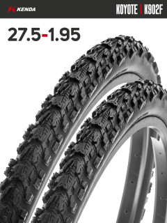 Комплект 2 шт. - Покрышка велосипедная KENDA KOYOTE K902F 27,5x1,95 (50-584)