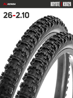 Комплект 2 шт. - Покрышка велосипедная KENDA KOYOTE K902R 26x2,10 (54-559)