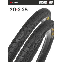 Комплект 2 шт. - Покрышка велосипедная KENDA KRACKPOT K907 20x2,25 (58-406) Комплект 2 шт. - Покрышка велосипедная KENDA KRACKPOT K907 20x2,25 (58-406)