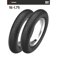 Комплект 2 шт. - Покрышка велосипедная KENDA K912 16x1,75 (47-305) Комплект 2 шт. - Покрышка велосипедная KENDA K912 16x1,75 (47-305)