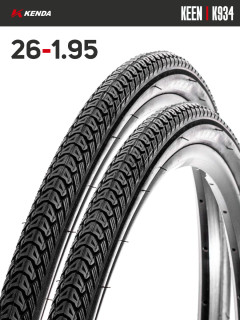 Комплект 2 шт. - Покрышка велосипедная KENDA KEEN K934 26x1,95 (50-559)