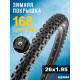 Покрышка велосипедная KENDA KLONDIKE STANDARD K946 26x1,95 (50-559), зимняя шипованная