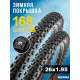 Комплект 2 шт. - Покрышка велосипедная KENDA KLONDIKE STANDARD K946 26x1,95 (50-559), зимняя шипованная