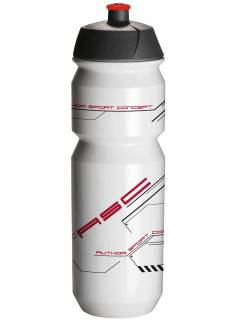 Фляга велосипедная AUTHOR AB-TCX-SHIVA X9, 0,85л, бело-красная