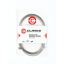 Тросик тормозной СLARKS MTB/ROAD/ТАНДЕМ нержавеющий W5097SS 1.5х3060 мм Тросик тормозной СLARKS MTB/ROAD/ТАНДЕМ нержавеющий W5097SS 1.5х3060 мм