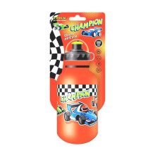 Фляга велосипедная TRIX Champion, 0,5л, пластик, красная