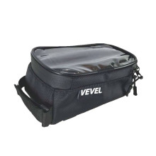 Сумка велосипедная VEVEL, на раму, 19x9x10см.