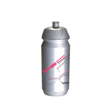 Фляга велосипедная AUTHOR AB-TCX-SHIVA X9, 0,6л, серебристо-розовая