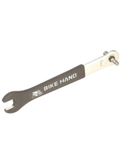 Захват для педалей BIKEHAND YC-160 профи, с резиновой рукояткой 15 мм+шестигранник 6*8мм