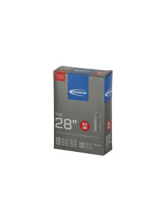 Камера велосипедная SCHWALBE SV20 EXTRA LIGHT 28", спорт. ниппель 40мм