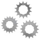 Кассета/звезды 5-320070 "переход." для 8/9/10ск. зад.втул.-Singlespeed 14+16+18зуб. + спейсер M-WAVE