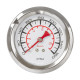 Насос велосипедный M-WAVE AIR FLOW напольный, алюминий, универс. головка, до 145PSI, с манометром