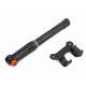 Насос велосипедный AUTHOR AAP Pipe X7, ручной, пластик,  универс. головка, до 100PSI