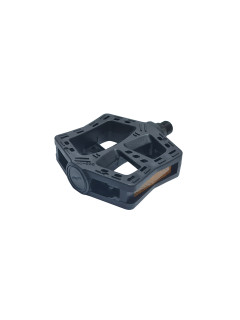 Педали велосипедные WELLGO  LU-985, платформ., пластиковые, широкие