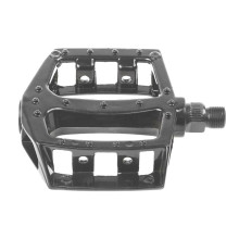 Педали велосипедные USPORTS, платформ., алюм., 9/16", черные