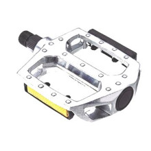 Педали велосипедные USPORTS, платформ., алюм., 9/16", черные
