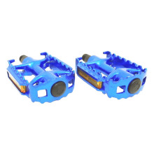 Педали велосипедные USPORTS, платформ., алюм., 9/16", синие