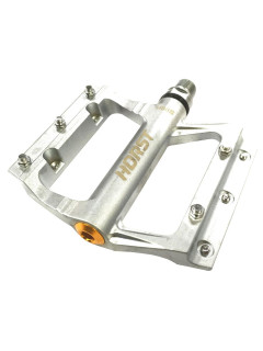 Педали велосипедные HORST H38S широкие, 380г