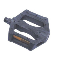 Педали велосипедные, платформ., пластиковые, резьба 1/2"