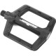 Педали нейлон BMX APD-F13-Nylon широкие с отраж. ось Cr-Mo 346г черные AUTHOR