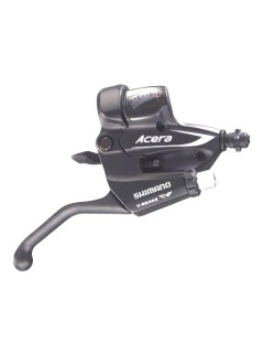 Перекл-ль ACERA ASTM360L 2-8103 шифтер+торм. ручка 3скор. левая черная SHIMANO