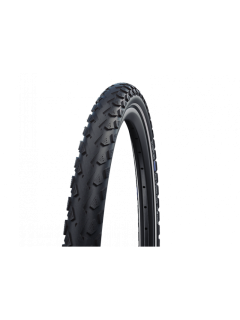 Покрышка велосипедная SCHWALBE LAND CRUISER PLUS 26x1,75 (47-559), 50EPI, городской протектор, антипрокол., светоотр.