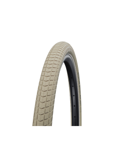 Покрышка велосипедная SCHWALBE BIG BEN 26x2,15 (55-559), 50EPI, городской протектор, антипрокол., светоотр., крем.