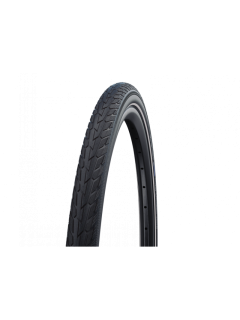 Покрышка велосипедная SCHWALBE ROAD CRUISER 27,5x1,40 (37-584), 50EPI, городской протектор, антипрокол., светоотр.