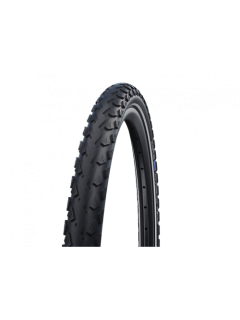 Покрышка велосипедная SCHWALBE LAND CRUISER PLUS 28x1,75 (47-622), 50EPI, городской протектор, антипрокол., светоотр.