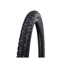 Покрышка велосипедная SCHWALBE WINTER 28x1,60/700x40C (42-622), 50EPI, зимняя шипованная, антипрокол., светоотр.