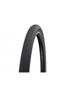 Покрышка велосипедная SCHWALBE FAT FRANK 27,5x2,35 (60-584), 50EPI, городской протектор, антипрокол., светоотр.