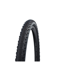 Покрышка велосипедная SCHWALBE CX COMP 24x1,75 (47-507), 50EPI, полуслик протектор., антипрокол., светоотр.