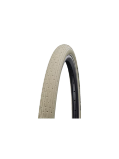 Покрышка велосипедная SCHWALBE FAT FRANK 26x2,35 (60-559), 50EPI, городской протектор, антипрокол., светоотр., кремовая