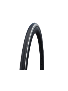 Покрышка велосипедная SCHWALBE LUGANO II 700x25C (25-622), 50EPI, слик протектор, антипрокол., черно-белая
