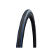 Покрышка велосипедная SCHWALBE LUGANO II 700x25C (25-622), 50EPI, слик протектор, антипрокол., черно-синяя