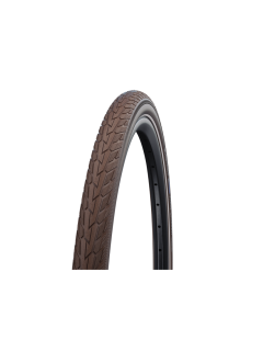 Покрышка велосипедная SCHWALBE ROAD CRUISER 26x1,75 (47-559), 50EPI, городской протектор, антипрокол., светоотр., корич.
