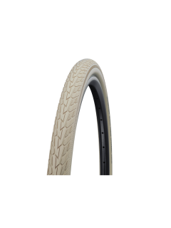 Покрышка велосипедная SCHWALBE ROAD CRUISER 26x1,75 (47-559), 50EPI, городской протектор, антипрокол., светоотр., крем.