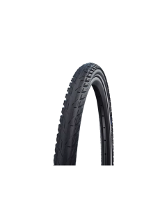 Покрышка велосипедная SCHWALBE SILENTO 26x1,75 (47-559), 50EPI, городской протектор, антипрокол., светоотр.