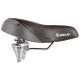 Седло велосипедное VELO TOUR DS GEL комфортное, 265х255мм., пружина