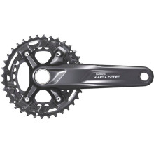 Система SHIMANO DEORE M4100-B2 для CL:51,8мм, 2x10 передач, 36-26T, шатуны 175мм, интегрированный вал, без каретки Система SHIMANO DEORE M4100-B2 для CL:51,8мм, 2x10 передач, 36-26T, шатуны 175мм, интегрированный вал, без каретки