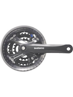 Система  SHIMANO ACERA M361, 3х8 передач, 42-32-22T, шатуны 170 мм, с защитой