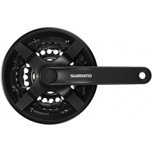 Система SHIMANO TOURNEY, 3x6/7/8 передач, 42-34-24T, шатуны 170мм, с защитой, без инд. уп. Система SHIMANO TOURNEY, 3x6/7/8 передач, 42-34-24T, шатуны 170мм, с защитой, без инд. уп.