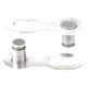 Замок 1/2"х11/128" 6.6мм, 9скор, SRAM/SHIMANO/KMC/M-WAVE 1шт.M-WAVE