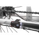 Фара с задним фонарём M-WAVE Apollon Dual 3.8, 60лм, 3 диода, 8 режимов, USB-аккум.
