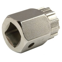 Съемник кассеты BIKEHAND YC-126, для Shimano трещ. и дисков Center lock, под ключ на 24 или вороток на 1/2