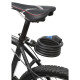 Замок велосипедный M-WAVE DS 12.18 тросовый, 12х1500мм