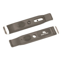 Монтировки 6-153128 YC-3128P пластиковые со стальным сердечником 10см черные BIKEHAND