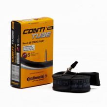 Камера велосипедная CONTINENTAL RACE LIGHT 28/700x20-25C, спорт. ниппель 42мм Камера велосипедная CONTINENTAL RACE LIGHT 28/700x20-25C, спорт. ниппель 42мм