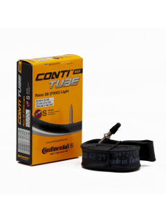 Камера велосипедная CONTINENTAL RACE LIGHT 28/700x20-25C, спорт. ниппель 42мм